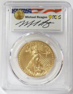 2024 W Gold Reagan Legacy $50 American Eagle Coin