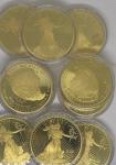 American Lady Liberty 2024 Gold Plated Coin