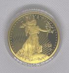American Lady Liberty 2024 Gold Plated Coin