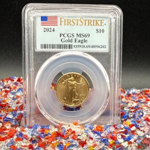 2024 $10 American Gold Eagle MS69 First Strike