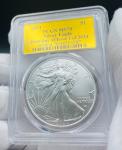 2024 $1 Silver Eagle PCGS MS70 Gold Foil