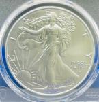 2024 $1 Silver Eagle PCGS MS70 Gold Foil