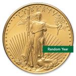 1/2 oz American Gold Eagle Coin - $25 Gold