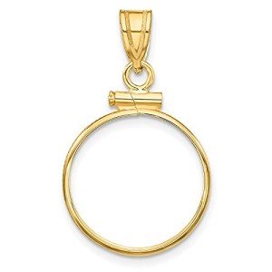 14K Gold Bezel for American Gold Eagle Coin