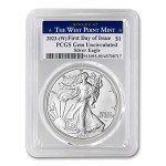 2023 1 oz American Silver Eagle Coin - PCGS