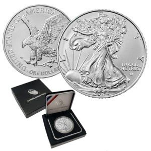2024 Silver Eagle $1 Coin - Brilliant Uncirculated