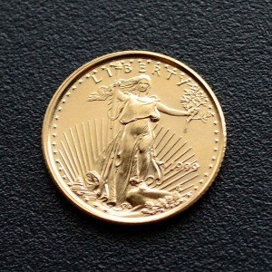 1999 American Gold Eagle $5 Coin - 1/10 oz
