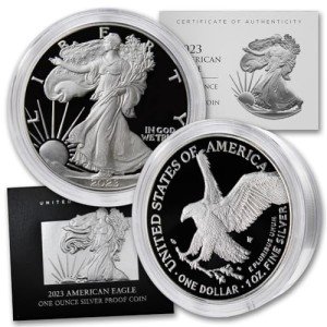 2023 1 oz American Silver Eagle Coin Proof