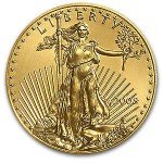 2008 1/10 oz American Gold Eagle Coin MS-70