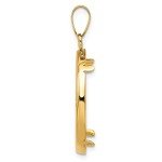 14K Gold Coin Mounting for American Eagle & Panda
