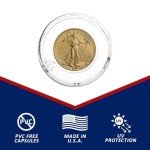 250pcs Coin Capsule Holders for Gold Eagles