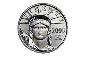 2000 $10 Platinum Eagle Coin - 1/10 Ounce
