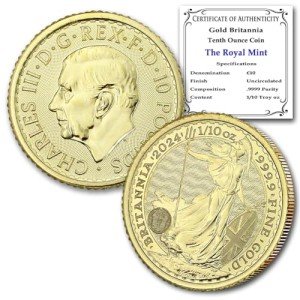 2024 1/10 oz American Gold Eagle Coin