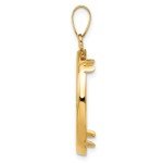 1/4oz American Gold Eagle Coin Bezel Pendant