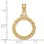 14K Gold Bezel for 1/10 oz. American Eagle Coin