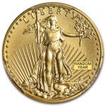 1/10 oz American Gold Eagle Coin MS-70