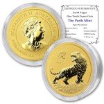 2022 1/10 oz Gold Lunar Tiger Coin