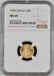 1996 $5 1/10 oz American Gold Eagle Coin