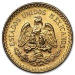 Vintage Mexican 2.5 Pesos Gold Coin - Uncirculated