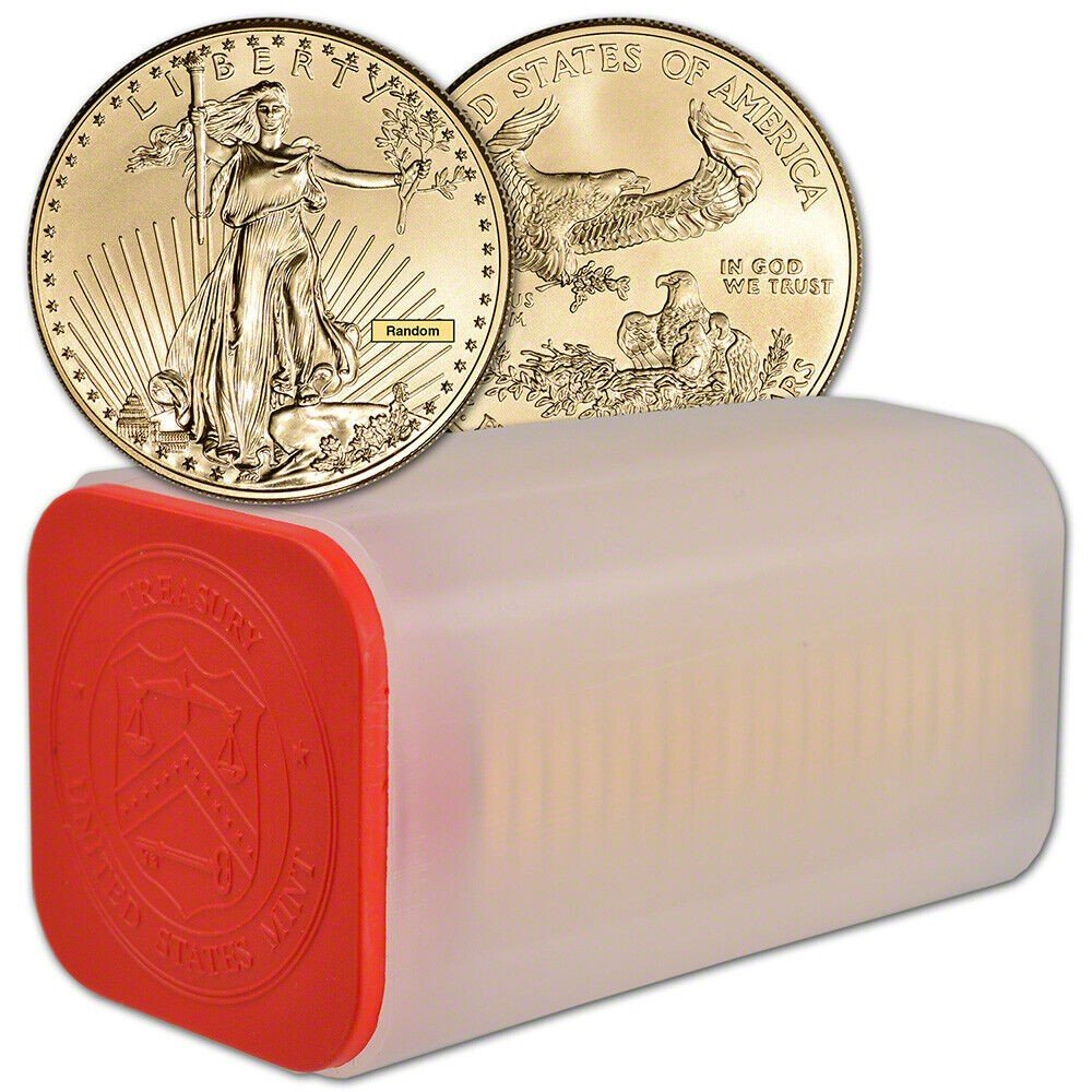 American Gold Eagle 1 oz $50 Coin Roll