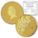 2025 1/10 oz Gold Lunar Snake Coin