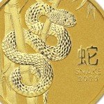 2025 1/10 oz Gold Lunar Snake Coin