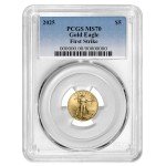 2025 $5 American Gold Eagle 1/10 oz Coin