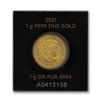 Canadian Gold Maple Leaf Coin 1 Gram .9999