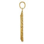 14K Gold Pendant Frame for American Eagle Coin