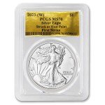 2023 1 oz American Silver Eagle Coin MS-70