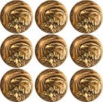 Christian Eagle Challenge Coin Set of 9