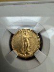 1986 1/10oz $5 American Gold Eagle Coin