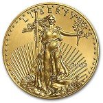 2002 1/4 oz American Gold Eagle Coin MS-69