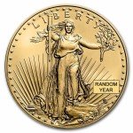 1 Oz American Gold Eagle Coin - Random Year