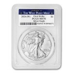 2024 1 oz American Silver Eagle Coin MS70