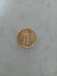 1986 $5 Gold American Eagle Coin 1/10 OZ