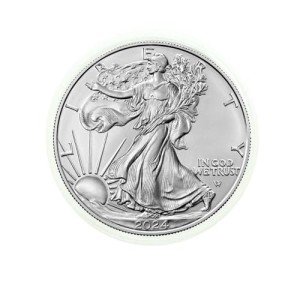 2024 American Silver Eagle Coin with Certificate