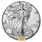 1 oz American Silver Eagle Coin with Certificate