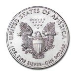 1 oz American Silver Eagle Coin with Certificate