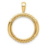 2008 American Buffalo Gold Coin Bezel Pendant