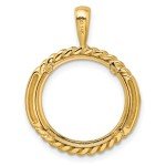 2008 American Buffalo Gold Coin Bezel Pendant