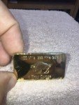5 One Ounce Buffalo Gold Coins in Case