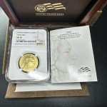 2008 Burnished American Buffalo Gold Coin, MS 70