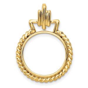 2008 $5 1/10 oz American Buffalo Gold Coin Bezel
