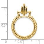 2008 $5 1/10 oz American Buffalo Gold Coin Bezel