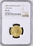 2008 W 1/4 Oz American Buffalo Gold Coin