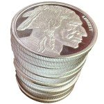 1/2 oz American Buffalo Silver Round Coin