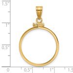 2008 American Buffalo Gold Coin Bezel 14k