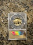 2008-W Gold Buffalo $25 Coin - PR70 DCAM