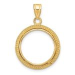 2008 $5 1/10 oz American Buffalo Coin Bezel